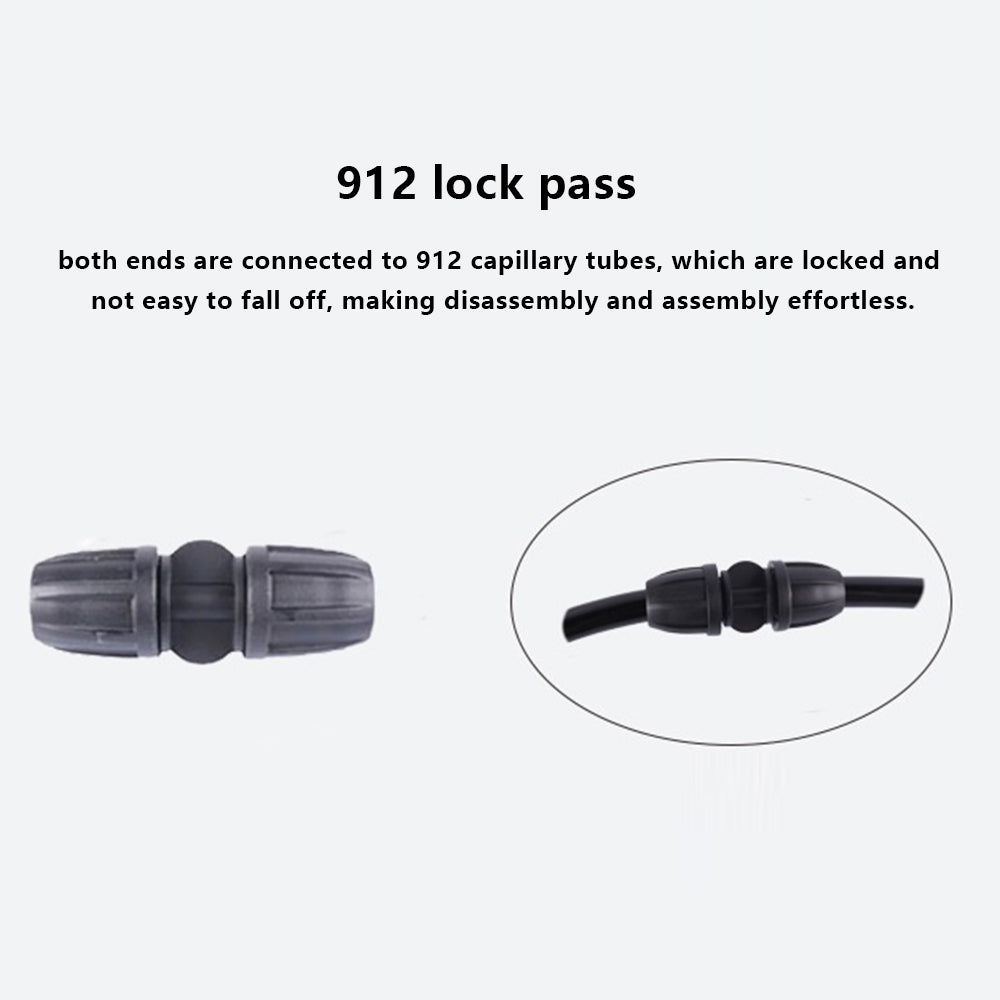 100Pcs Garden Irrigation Tube Fitting Connector Lawn Water Hose Coupler 100Pcs Garden Irrigation Tube Fitting Connector Lawn Water Hose Coupler